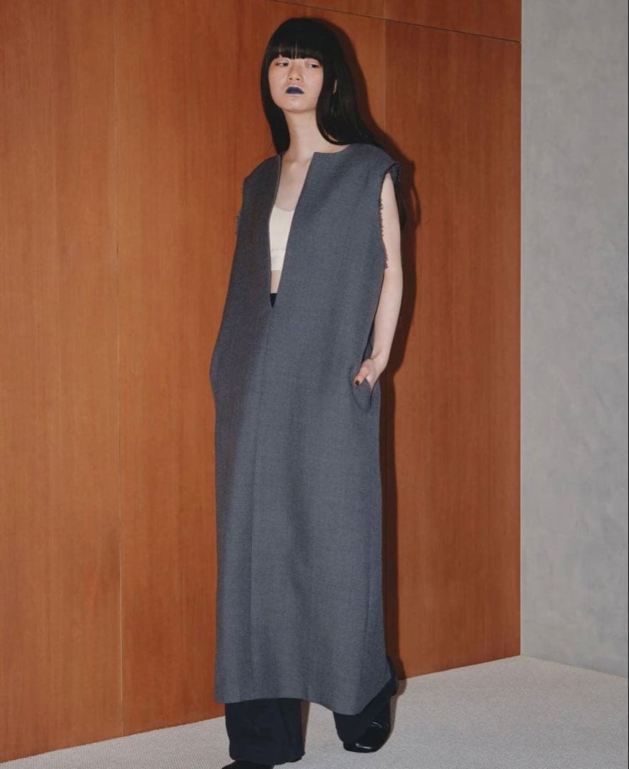 【TODAYFUL】Doubleface Wool Keyneck Dress