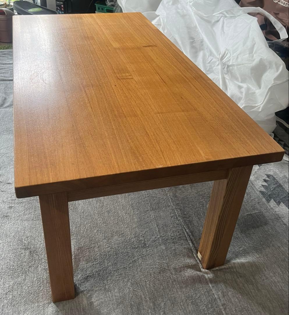 ★無印良品 ローテーブル タモ材W900×D450×H350ミリ★