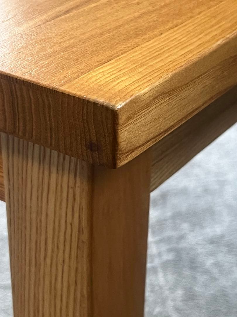 ★無印良品 ローテーブル タモ材W900×D450×H350ミリ★