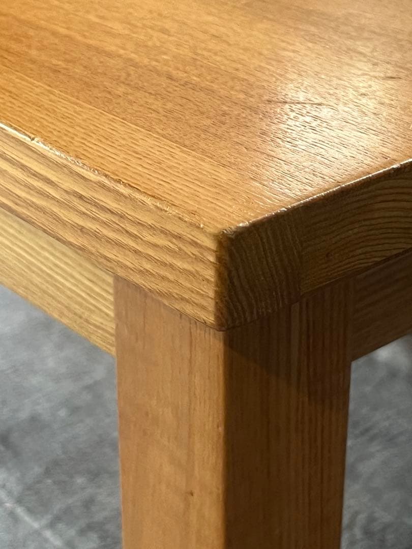 ★無印良品 ローテーブル タモ材W900×D450×H350ミリ★