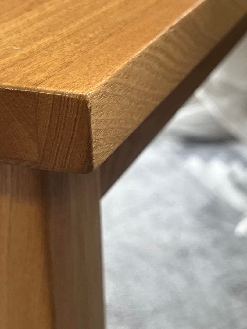 ★無印良品 ローテーブル タモ材W900×D450×H350ミリ★