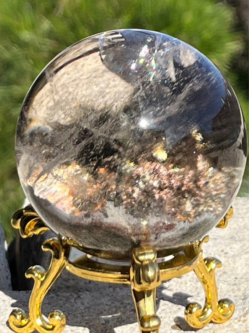 激安⭐️虹・山ファントム入り！⭐四季ガーデンスフィア⭐透明⭐MR 22