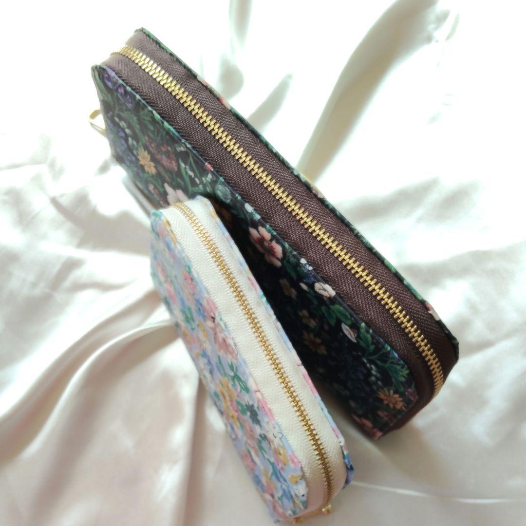 ハンドメイド（特サイズ容量多め＆ハーフ財布）れいみ様