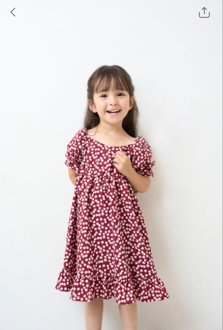 Baby Cherry Pattern One-Piece 新品未使用