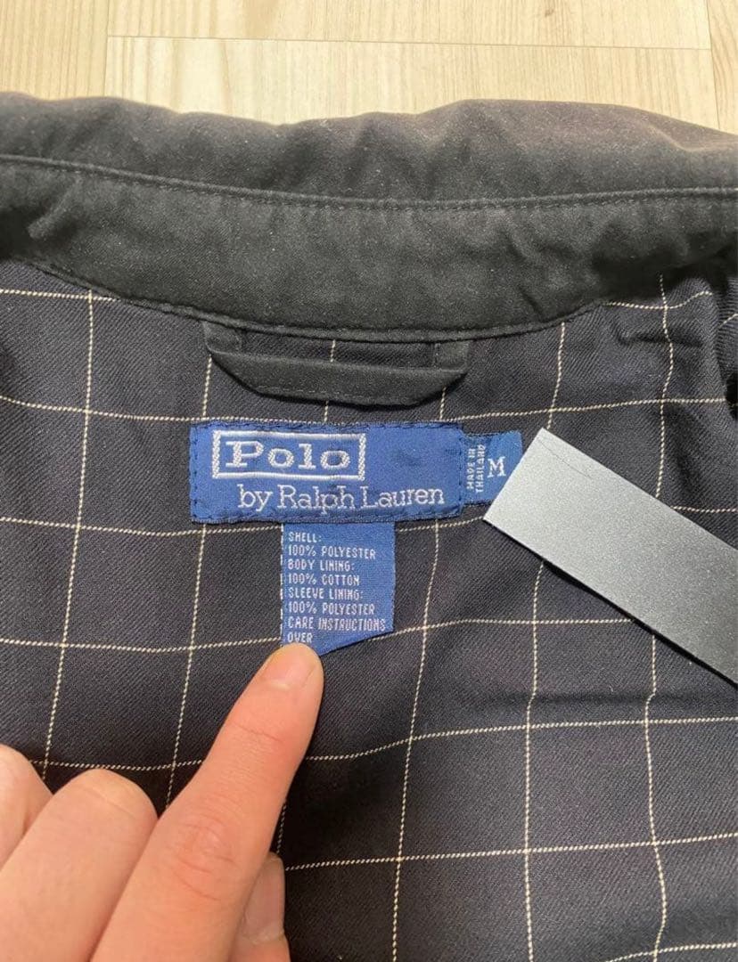 ワ*ス様 POLO byRalphLauren 90’s M スイングトップBl