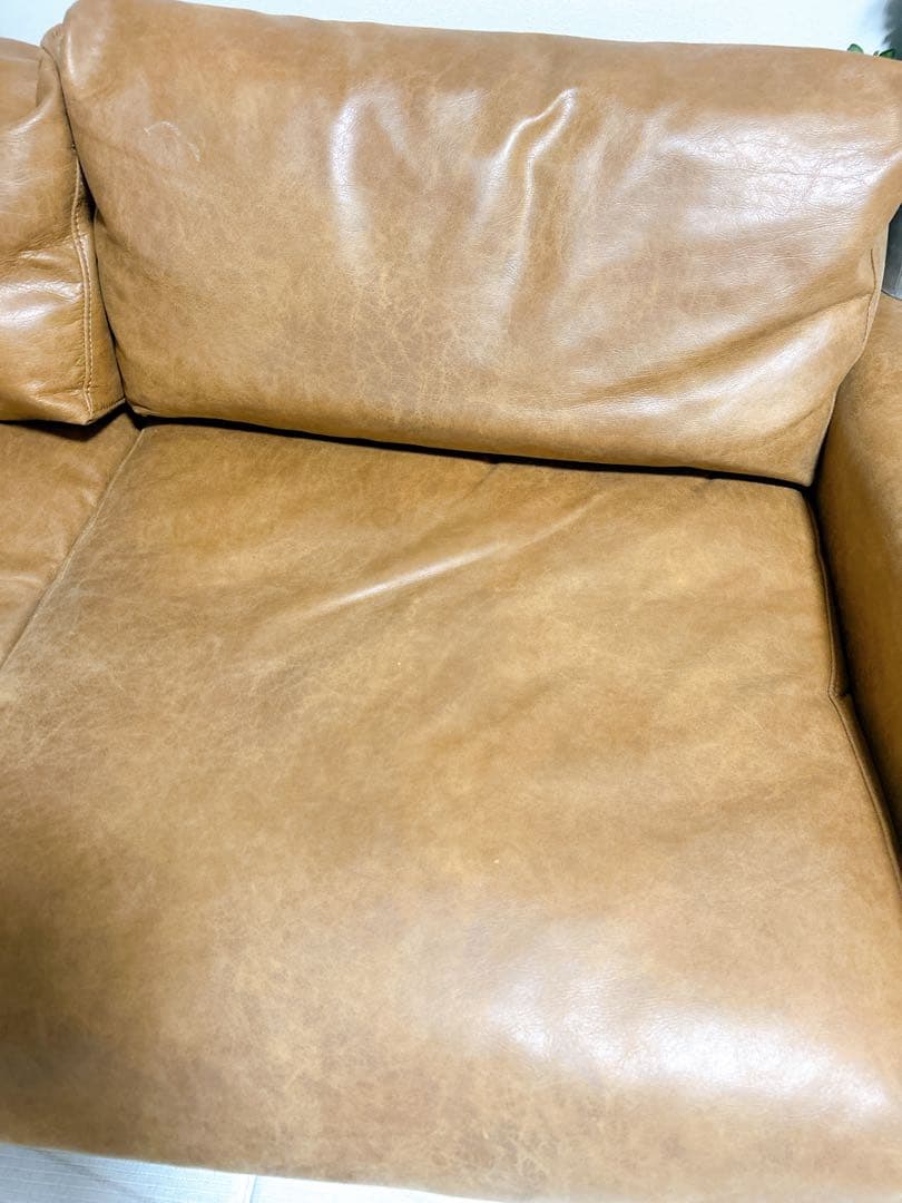 【レザーテックス2.5人掛けソファ】PLUTO プルート