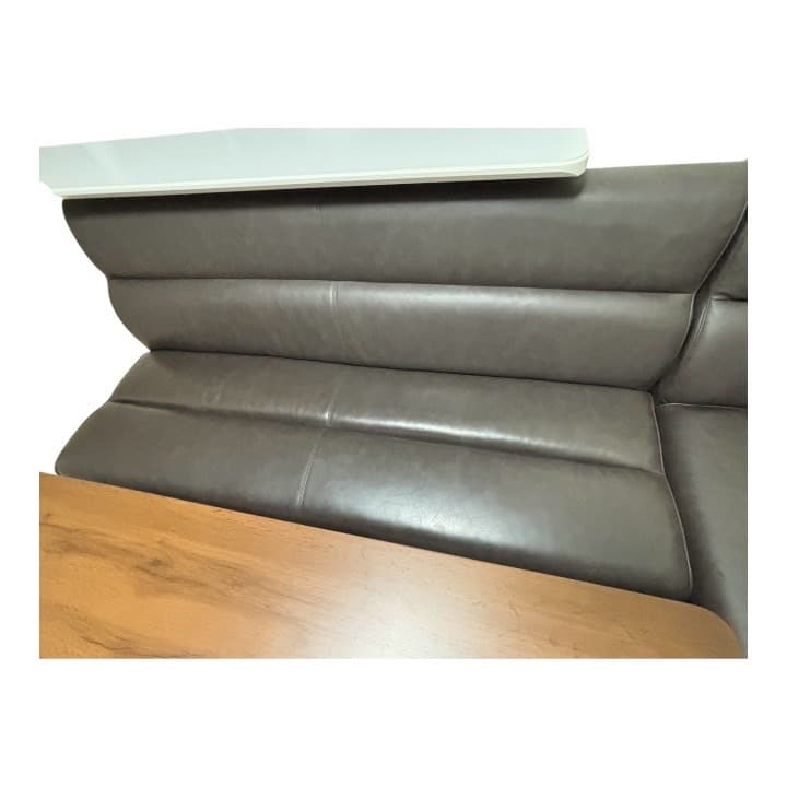 限定配送 ダイニングテーブル&肩ひじ&イス&ソファ 5点セット木製 合皮 羽 T