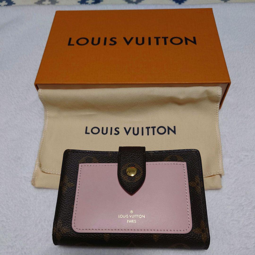 ★ルイヴィトン　ポルトフォイユジュリエット モノグラム 　折り財布　留金ワケあり