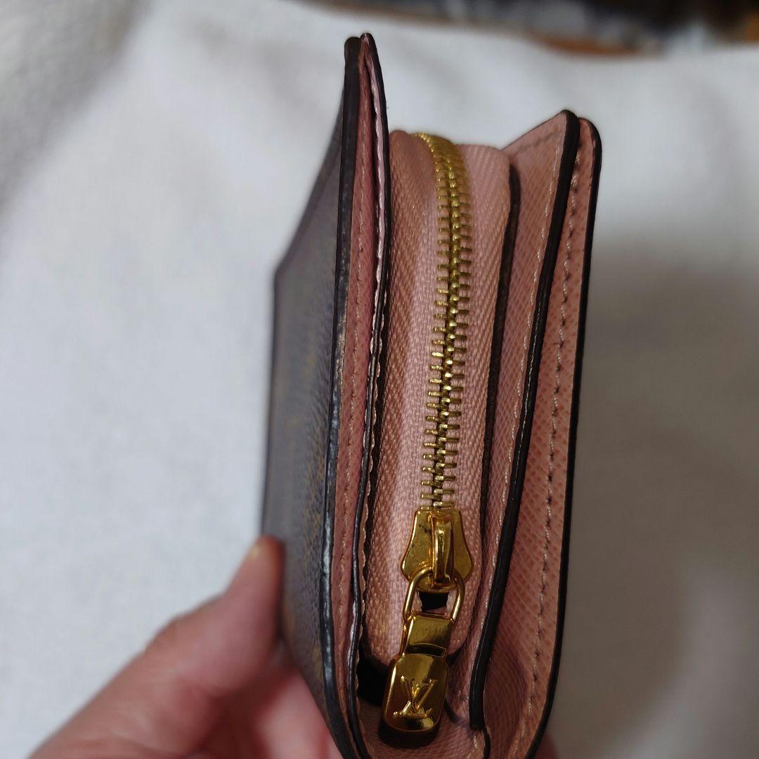 ★ルイヴィトン　ポルトフォイユジュリエット モノグラム 　折り財布　留金ワケあり