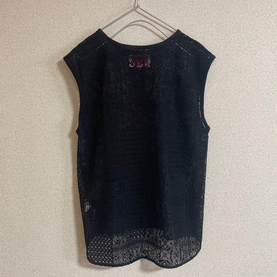 ORIMI 黒レースタンクトップ サイズ1