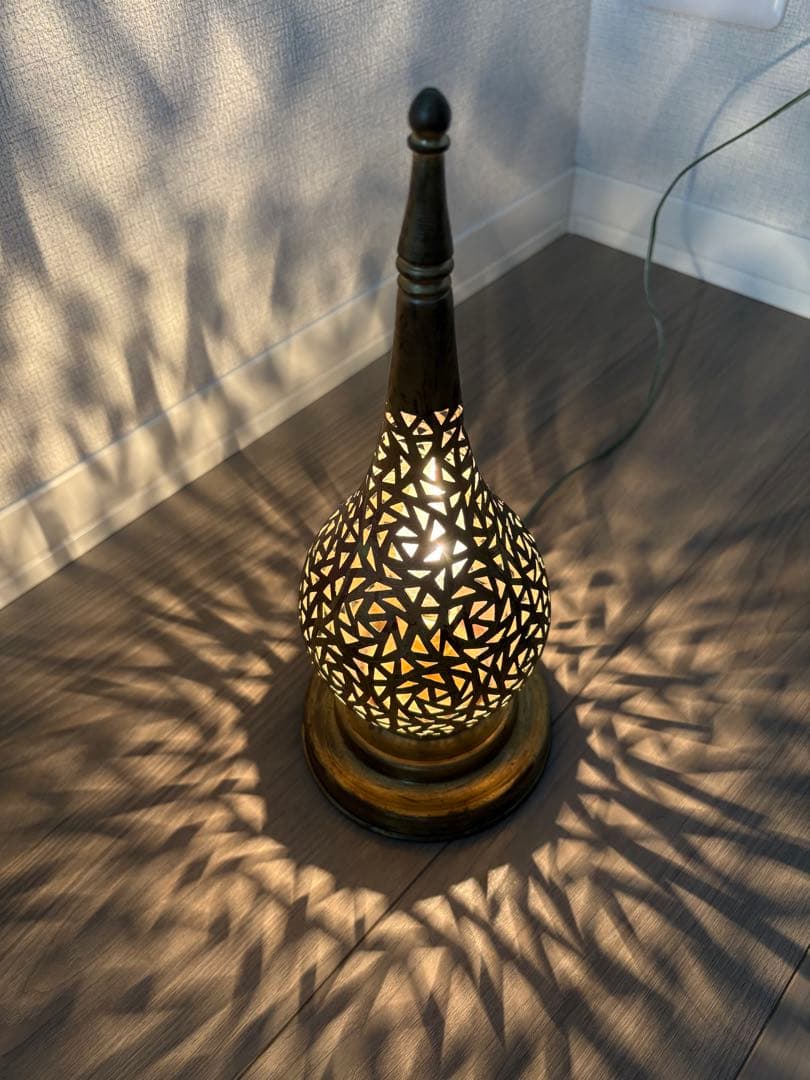 モロッコ購入　インテリアランプ