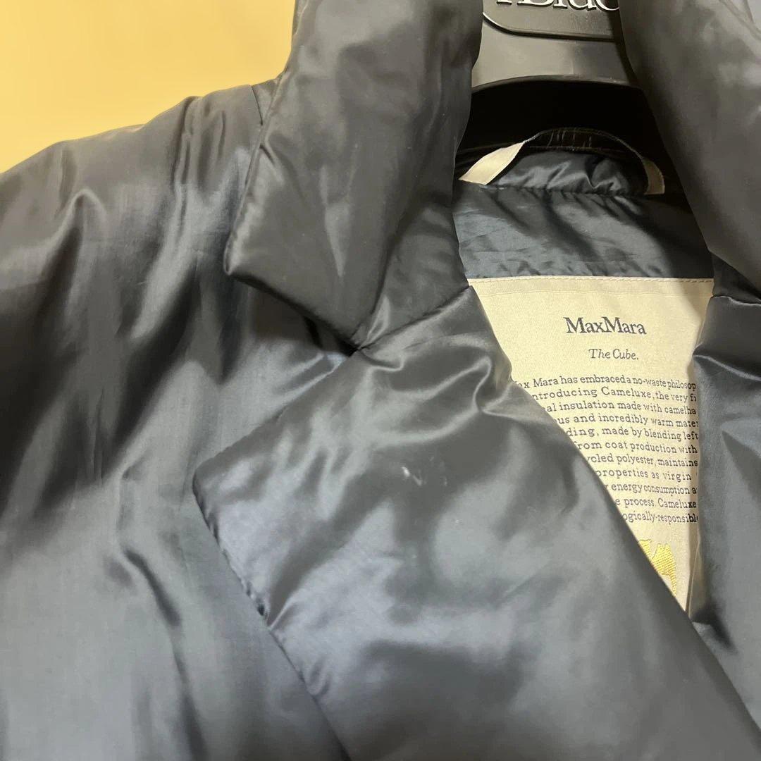 MaxMara ダウン風ベスト ネイビーマックスマーラJI42