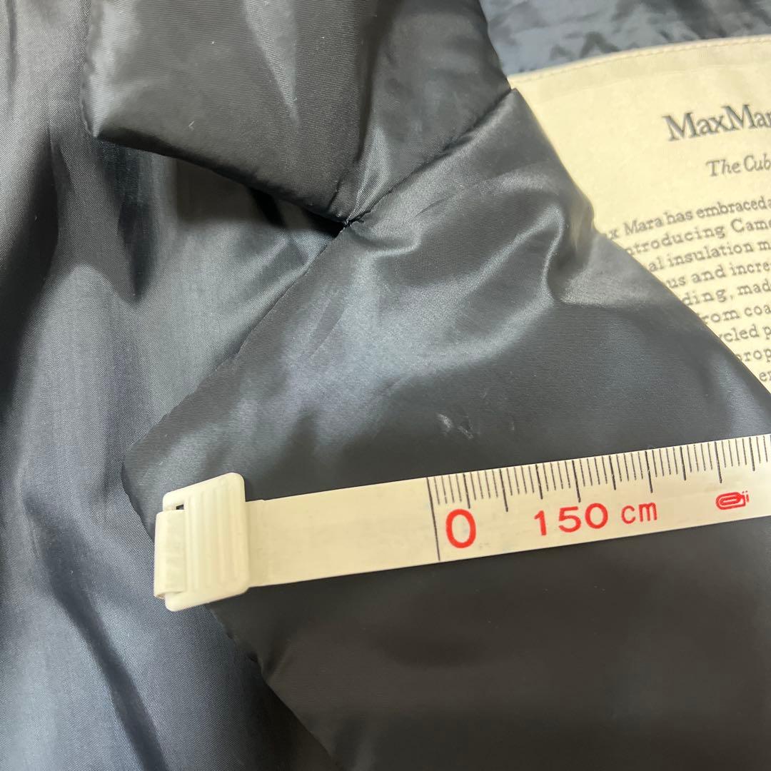 MaxMara ダウン風ベスト ネイビーマックスマーラJI42