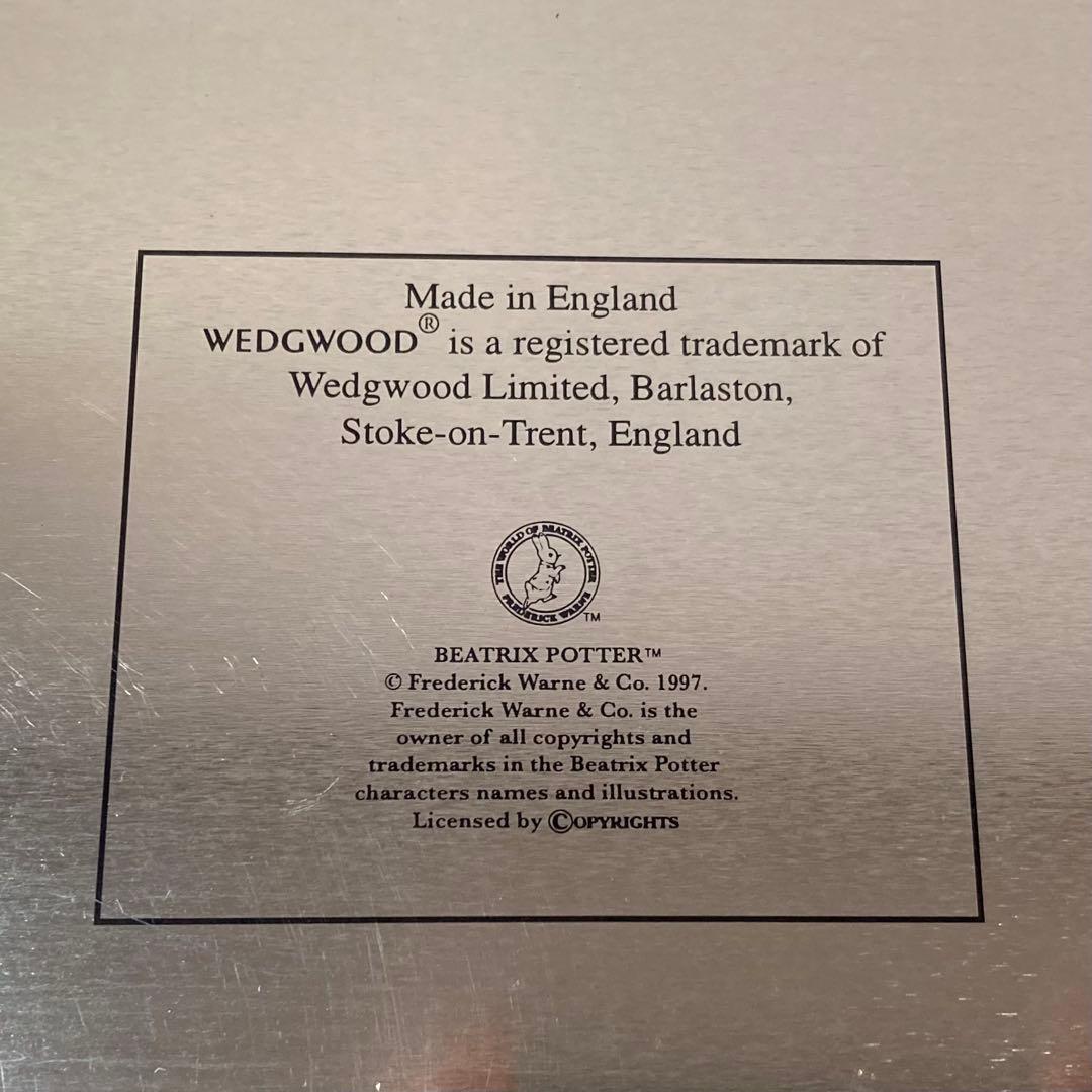 ウェッジウッド　ピーターラビット＆ベンジャミンバーニー食器3点セット 【未使用】
