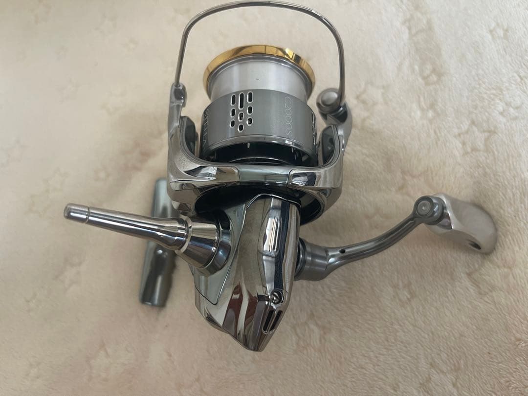 18ステラC2000S 夢屋ハンドル、リールスタンド付属