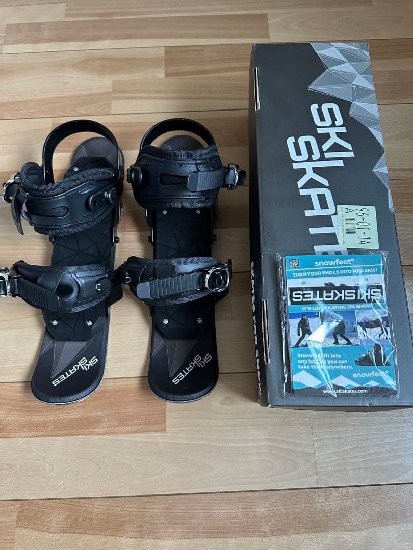 jo 傷あり SKI SKATES スノーフィート ブラック