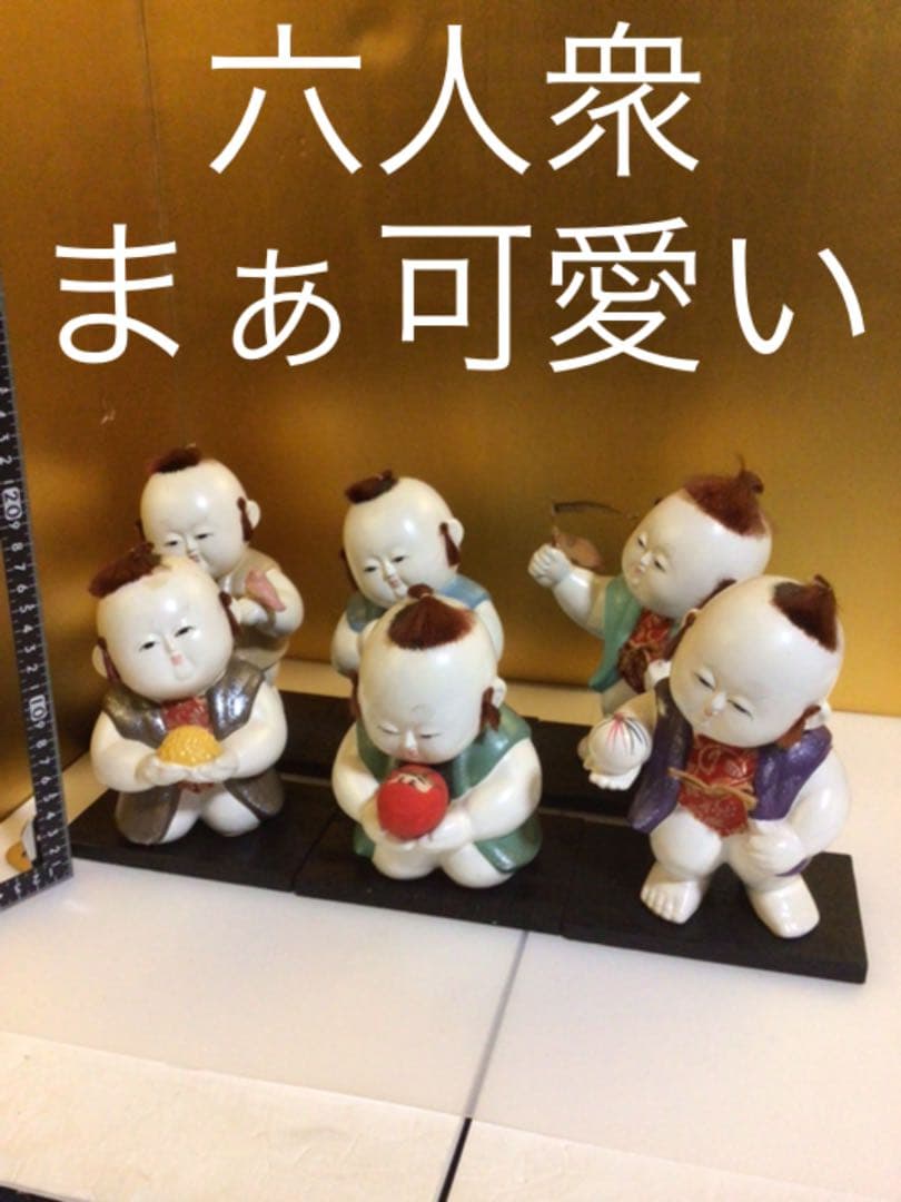 加賀人形？？　六人衆
