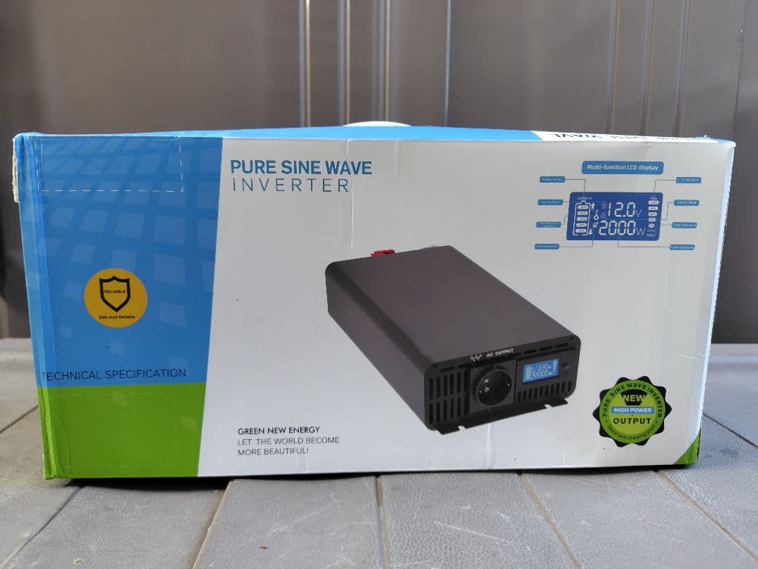 純正弦波インバーター 2000W