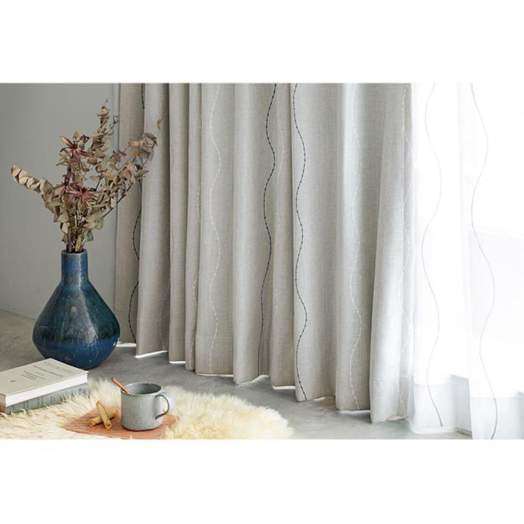 unico カーテン TUUVA(トゥーヴァ) 幅100×丈200cm