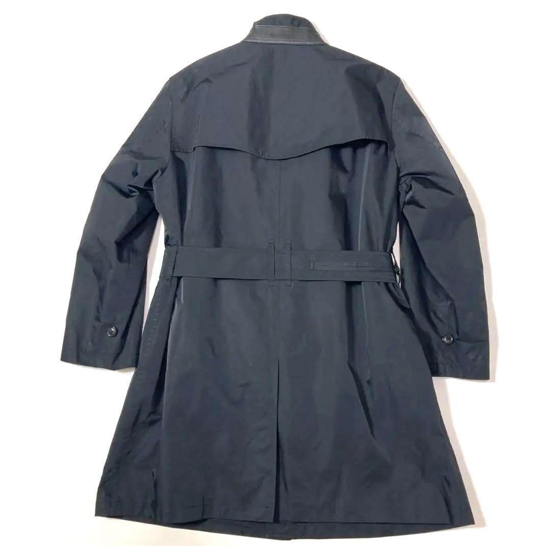 バーバリー ロンドン ライナー付き ジップアップ コート ノバチェック 黒 Ｌ