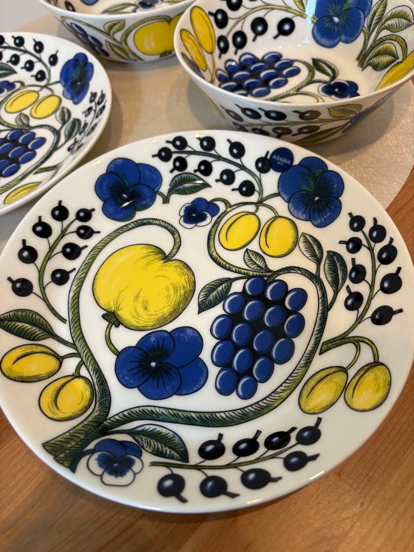 パラティッシ　イエロー　4点セット