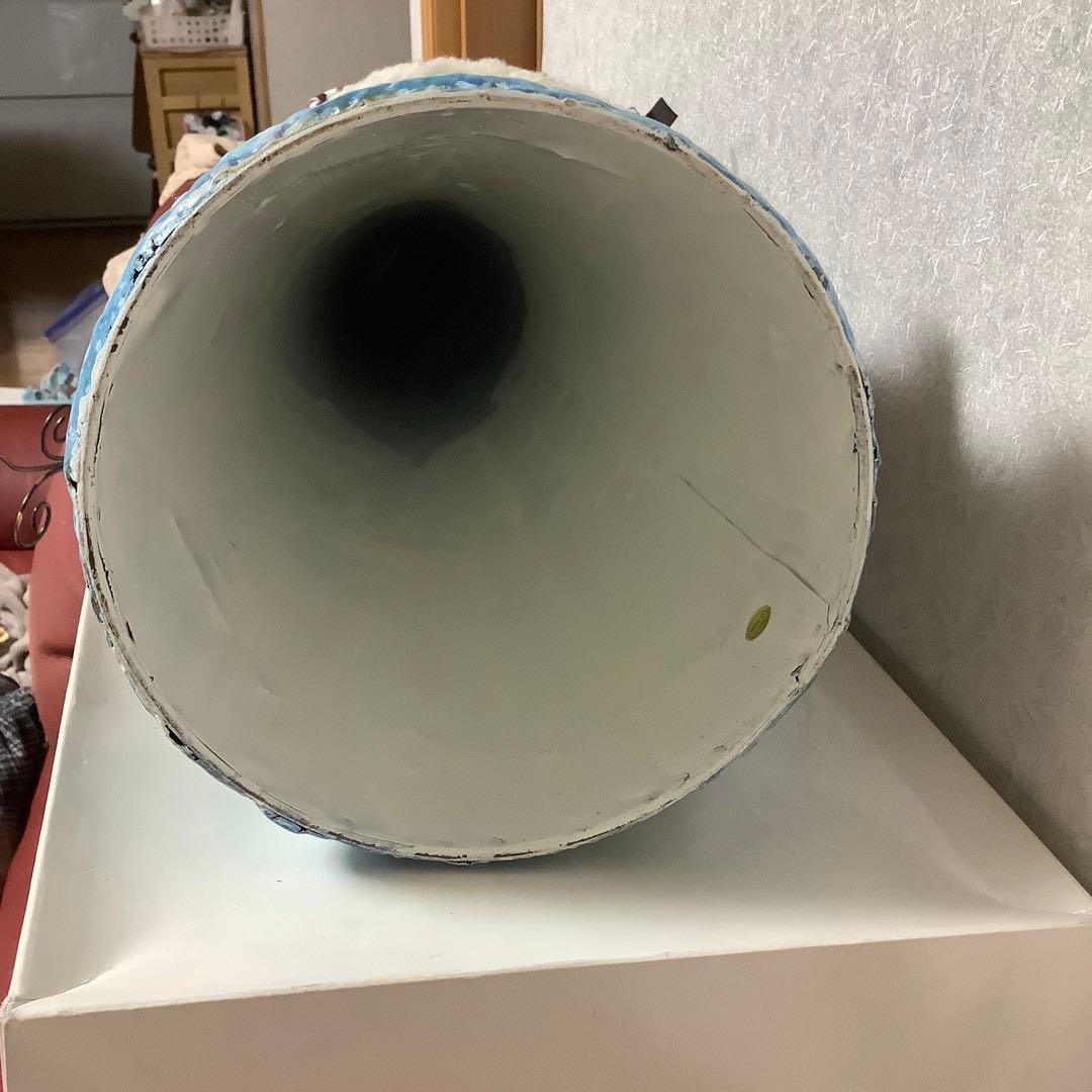 サンタクロース　人形　置き物　ブリキ　クリスマス　ディスプレイ　ヴィンテージ風