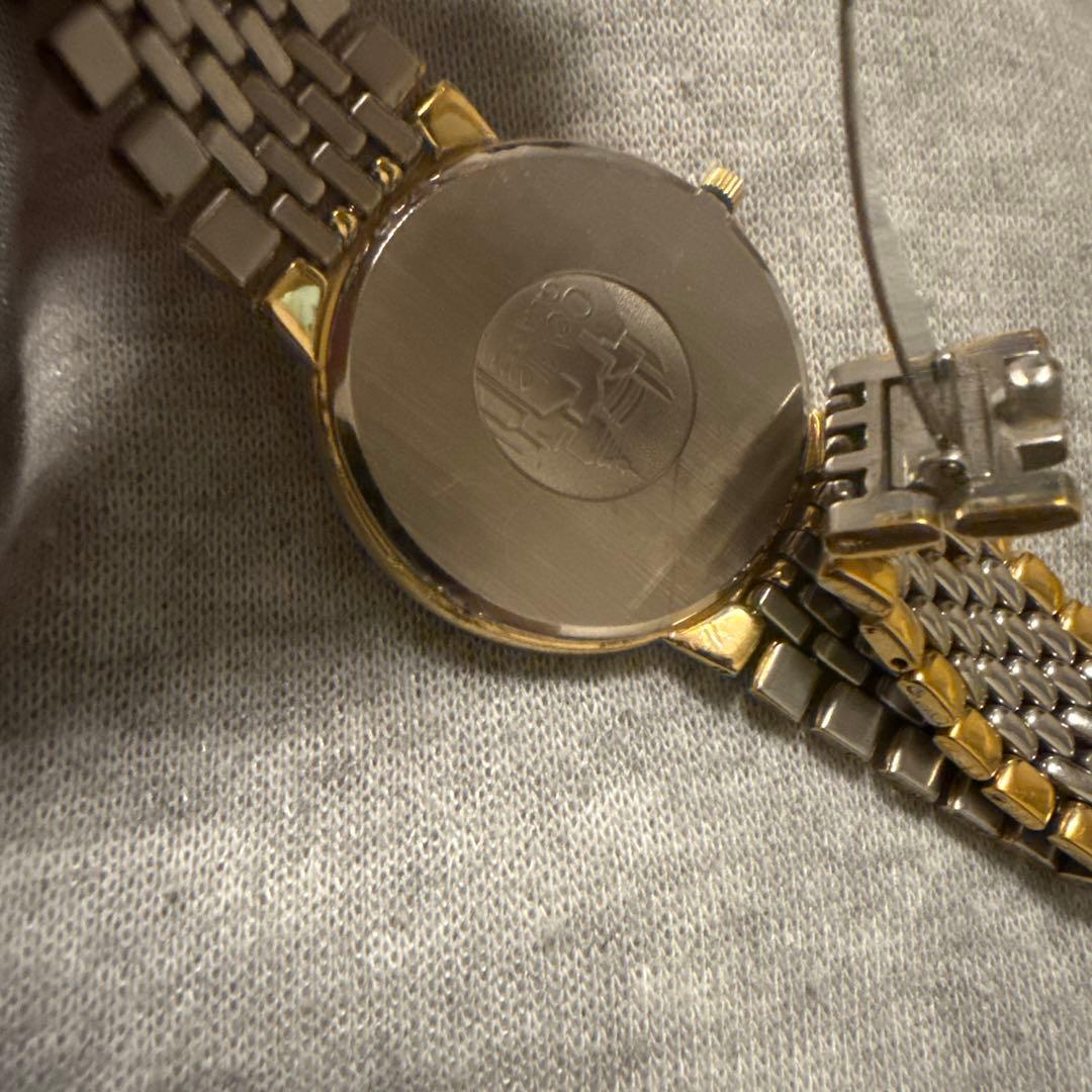 OMEGA ゴールド シルバー デザインウォッチ