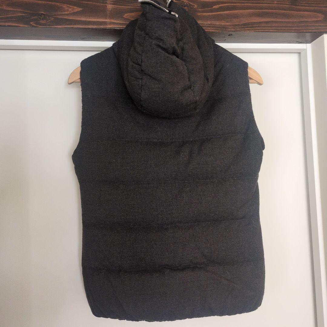 【美品】DUVETICA ダークグレー ダウンベスト 42