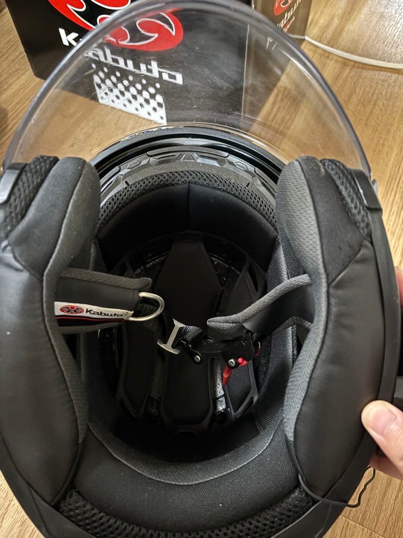 Kabuto ブラック ジェットヘルメットXL