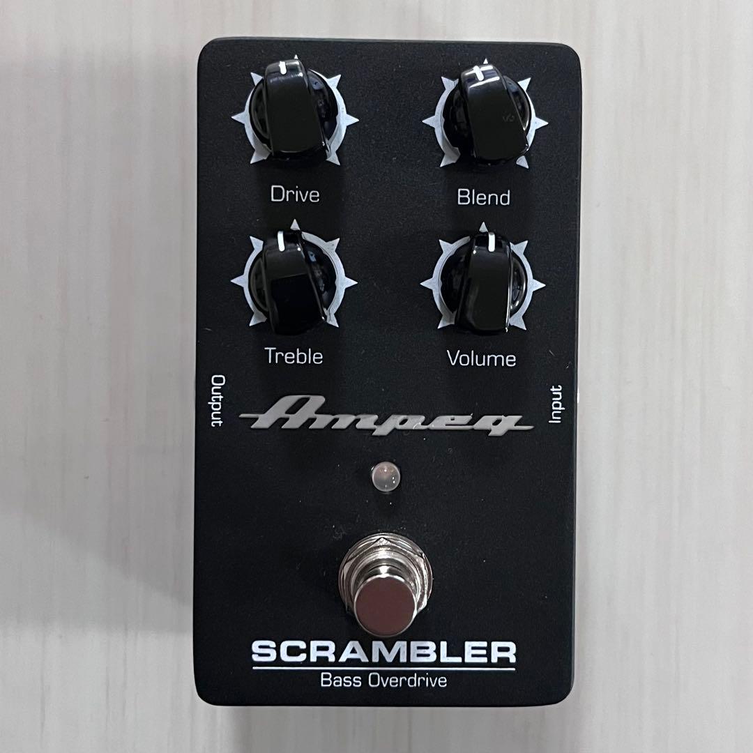 値下げ【新品】アンペグAmpeg Scrambler BassOverdrive