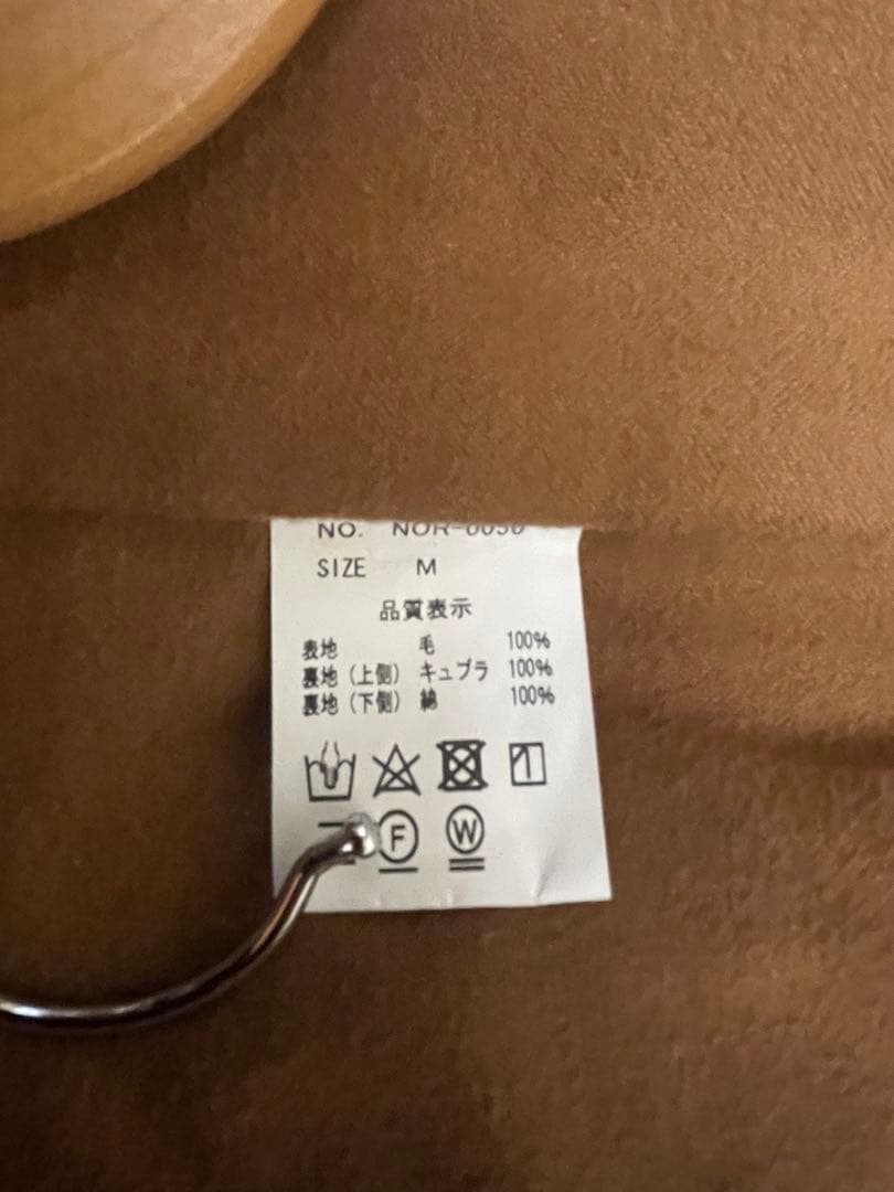 ハリスツイード　ガンクラブチェック　ステンカラーコート Ｍサイズ　千鳥格子