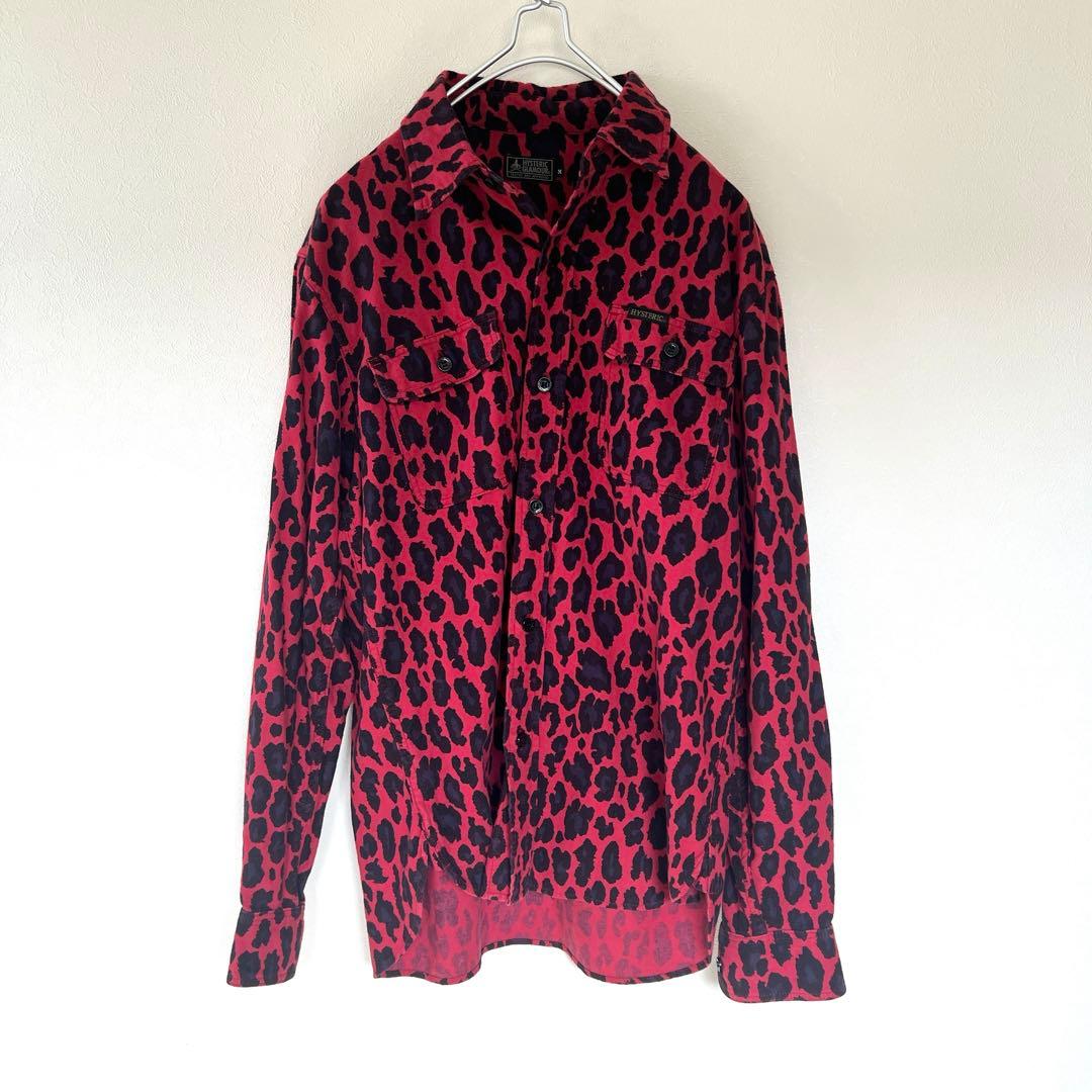 hysteric glamour レオパード　シャツ　ヒステリックグラマー