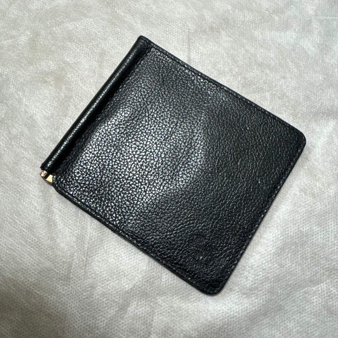 IL BISONTE イルビゾンテ マネークリップ ブラック 正規店購入保証書付