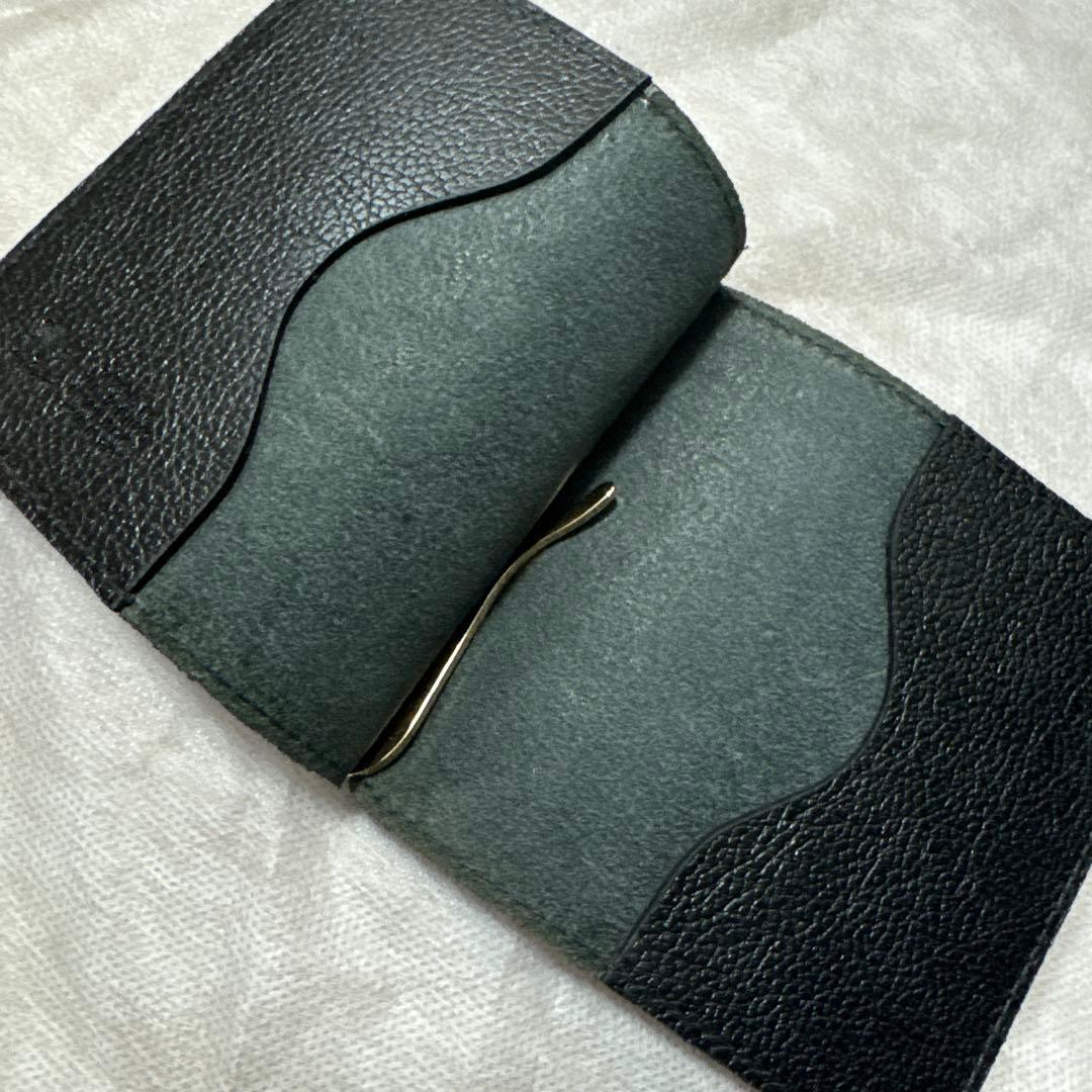 IL BISONTE イルビゾンテ マネークリップ ブラック 正規店購入保証書付