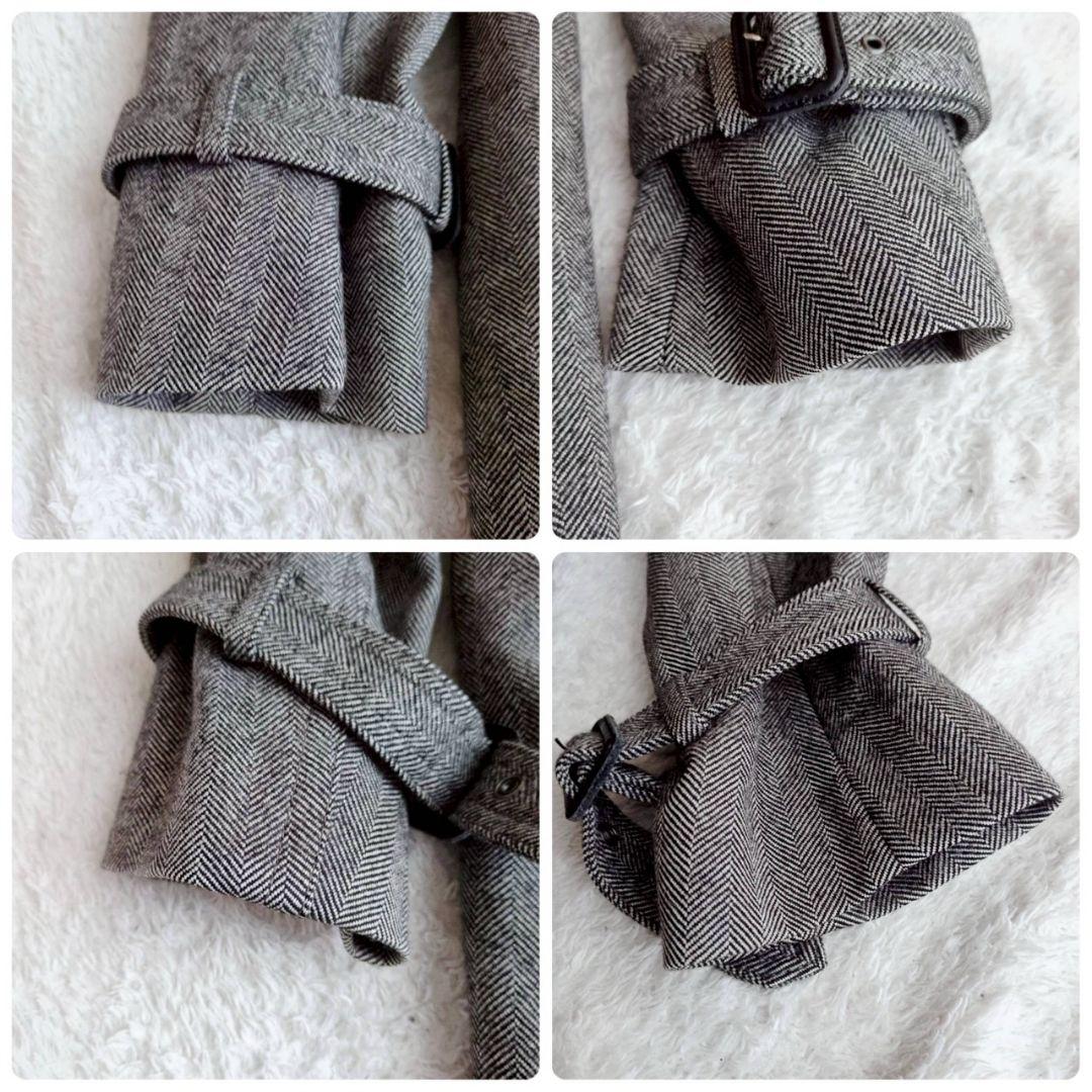 ■希少■バーバリー ブラックレーベル トレンチコート ヘリンボーン ライナー付き