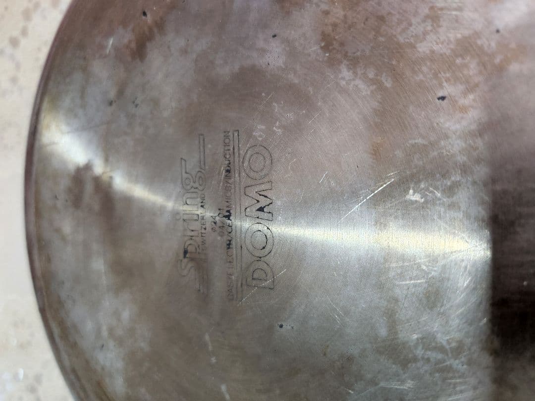 Spring社DOMO♡ステンレスのフライパン26cm