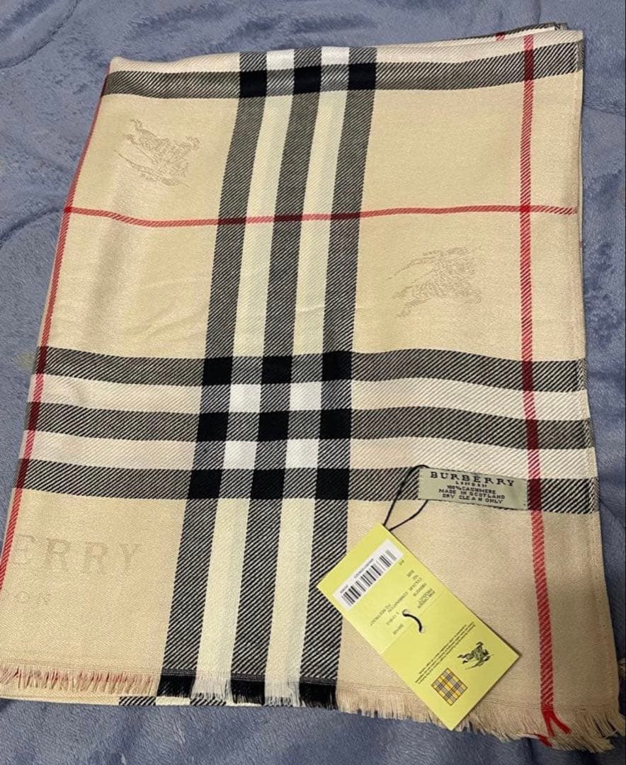 BURBERRY チェック柄 スカーフ 未使用