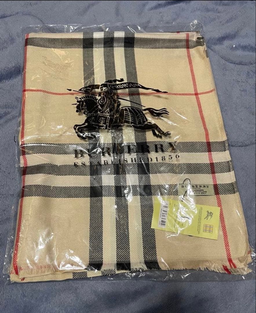 BURBERRY チェック柄 スカーフ 未使用