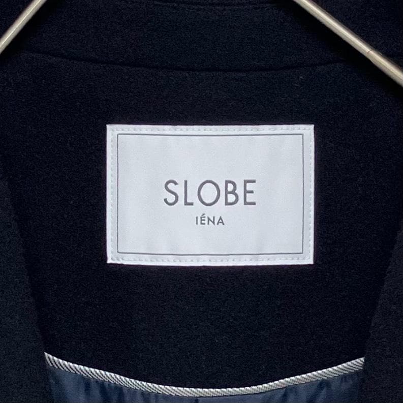 24AW✨極美品✨スローブイエナ ECO WOOL チェスターコート ロング 黒
