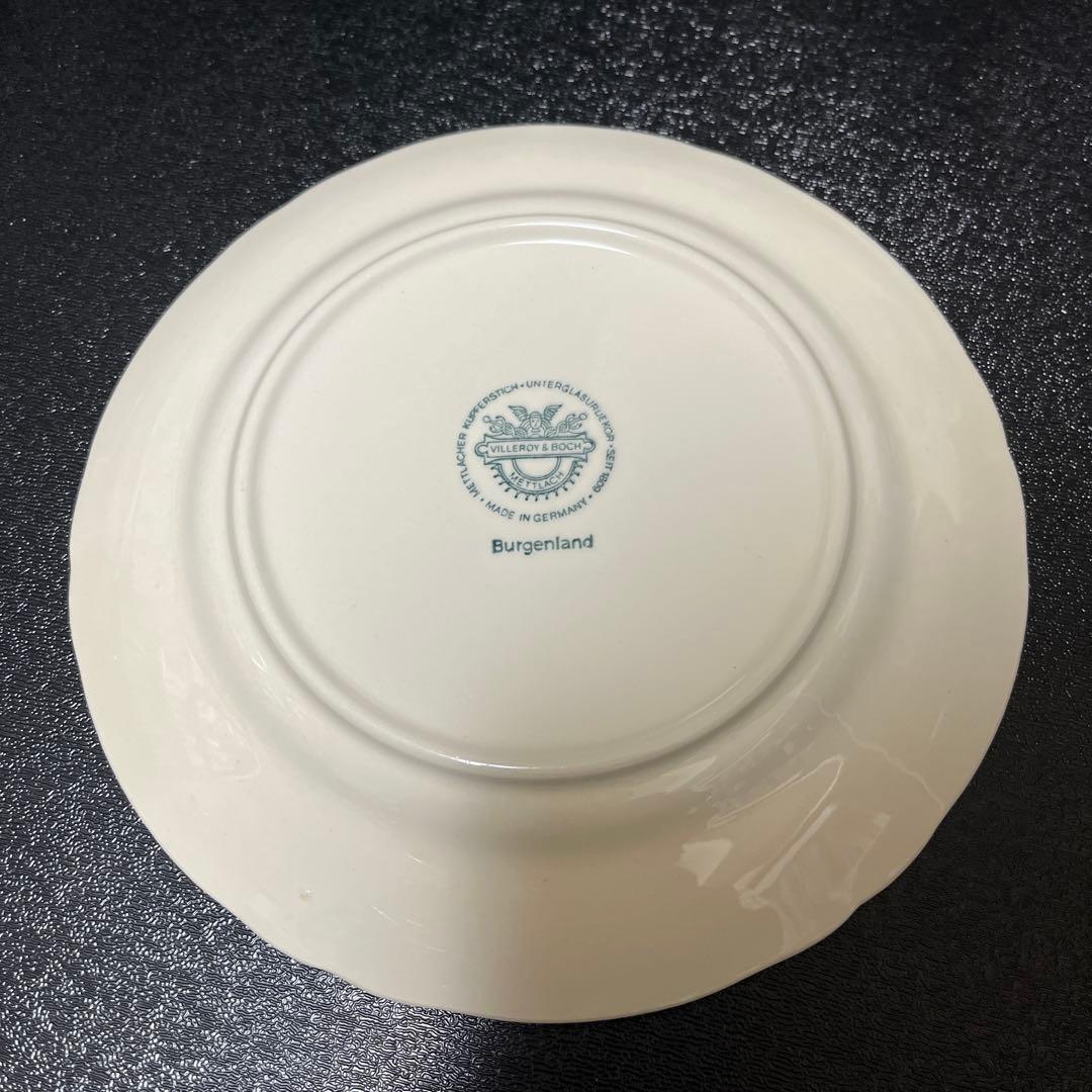 A ビレロイ＆ボッホ ブルゲンランド サイドプレート5枚 18cm