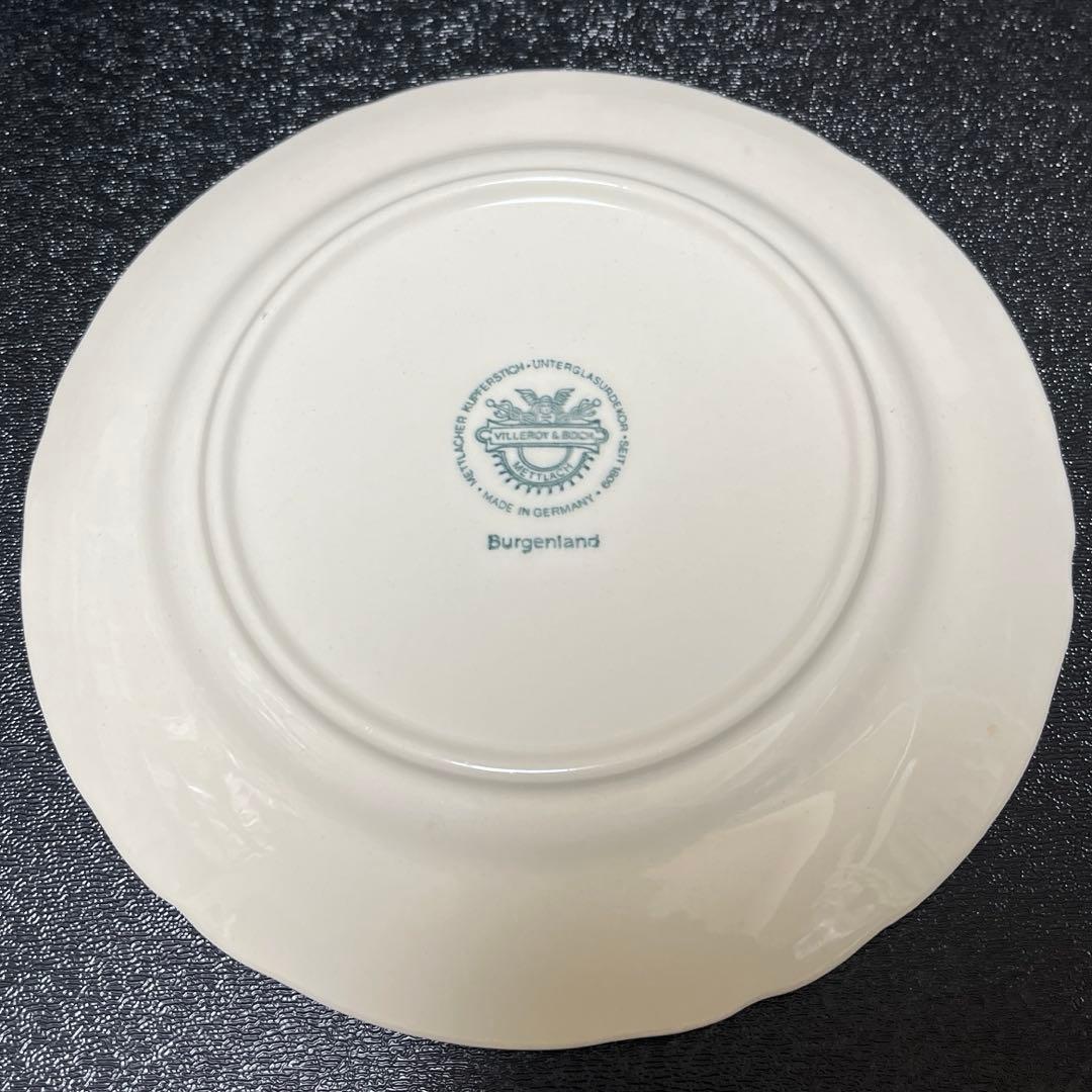 A ビレロイ＆ボッホ ブルゲンランド サイドプレート5枚 18cm