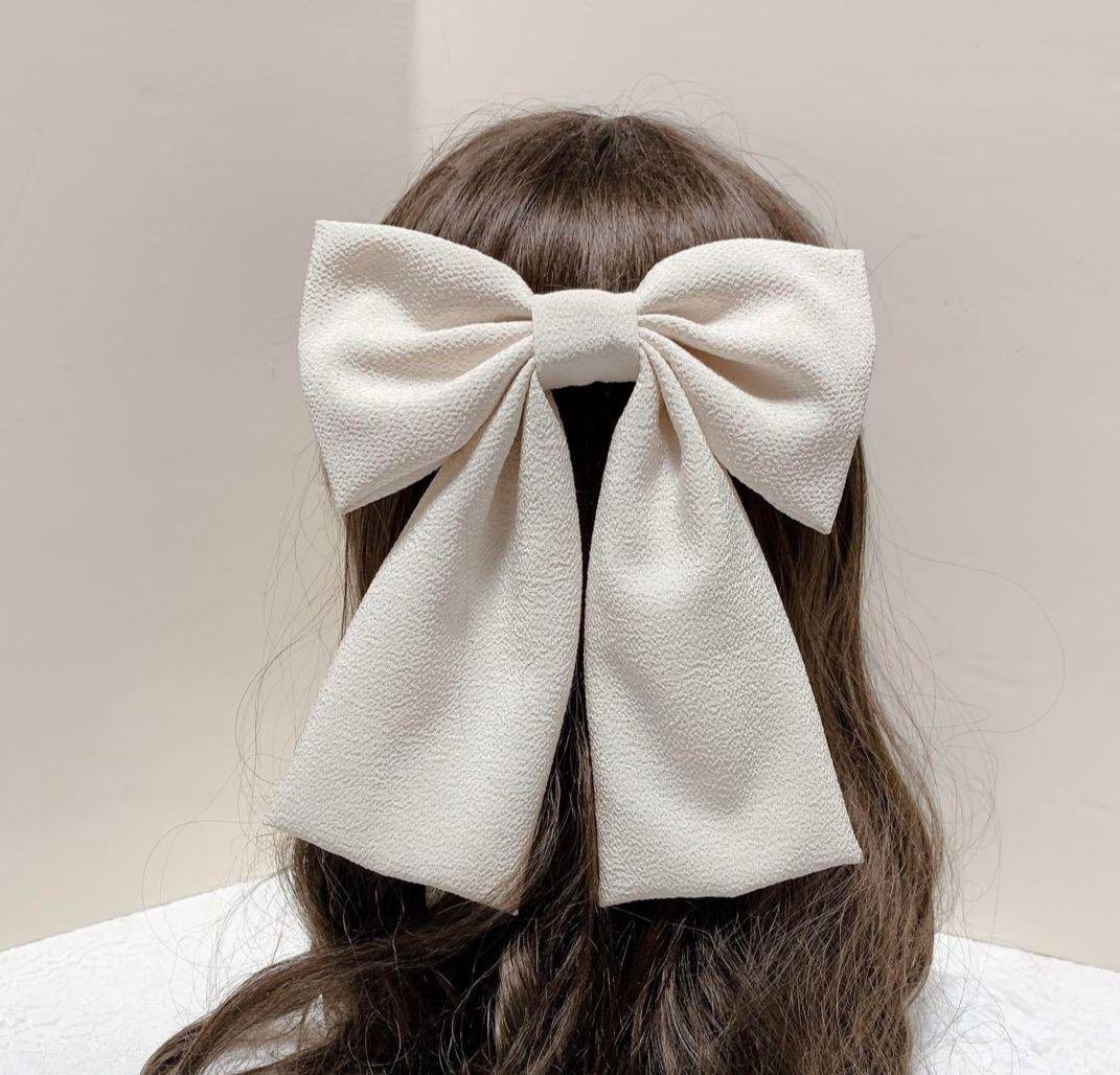 キャサリンコテージ　ガールズ　袴セット 白花柄 120cm　ちりめん白リボン付き