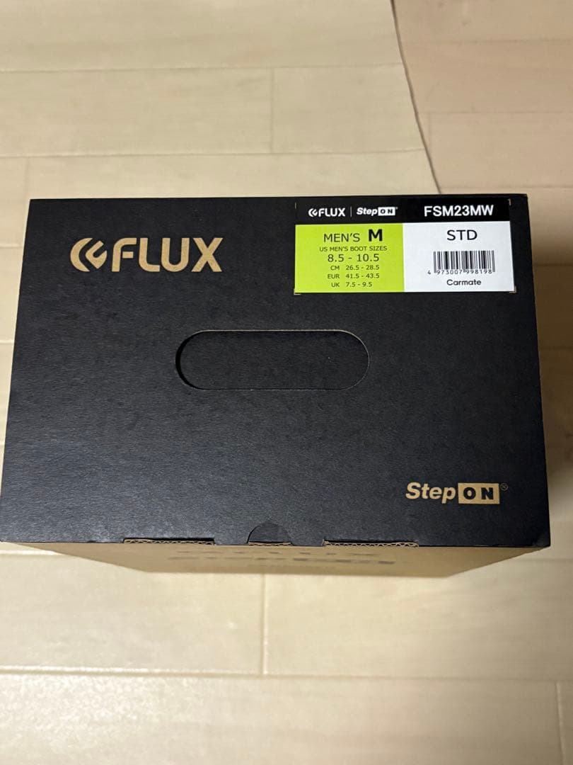FLUX DS STEP ON®ステップオン STD Mサイズ 黒/白 箱付