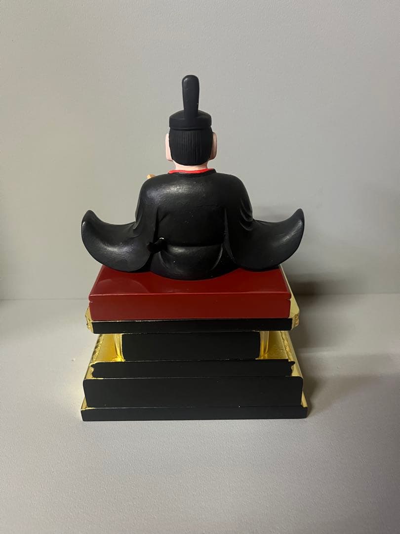 菅原道真公　木彫り　彩色　天神様　学問の神様　21