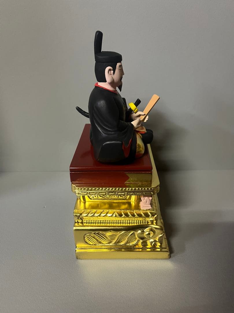 菅原道真公　木彫り　彩色　天神様　学問の神様　21