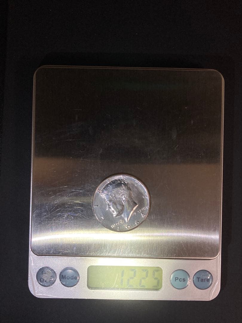 【アメリカ】ケネディハーフダラー銀貨3枚組(1964年)