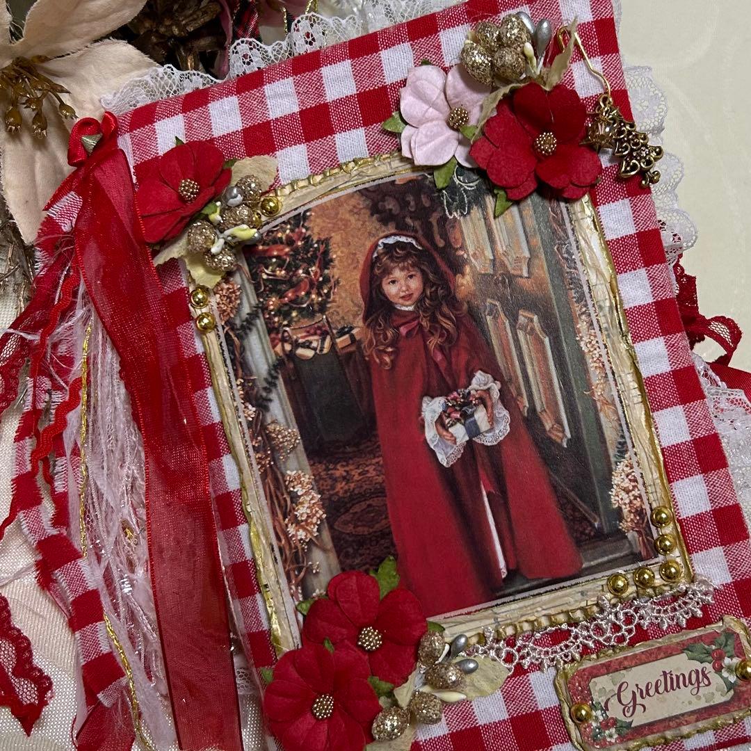 レースいっぱい　ジャンクジャーナル・雑記帳　Merry Christmas