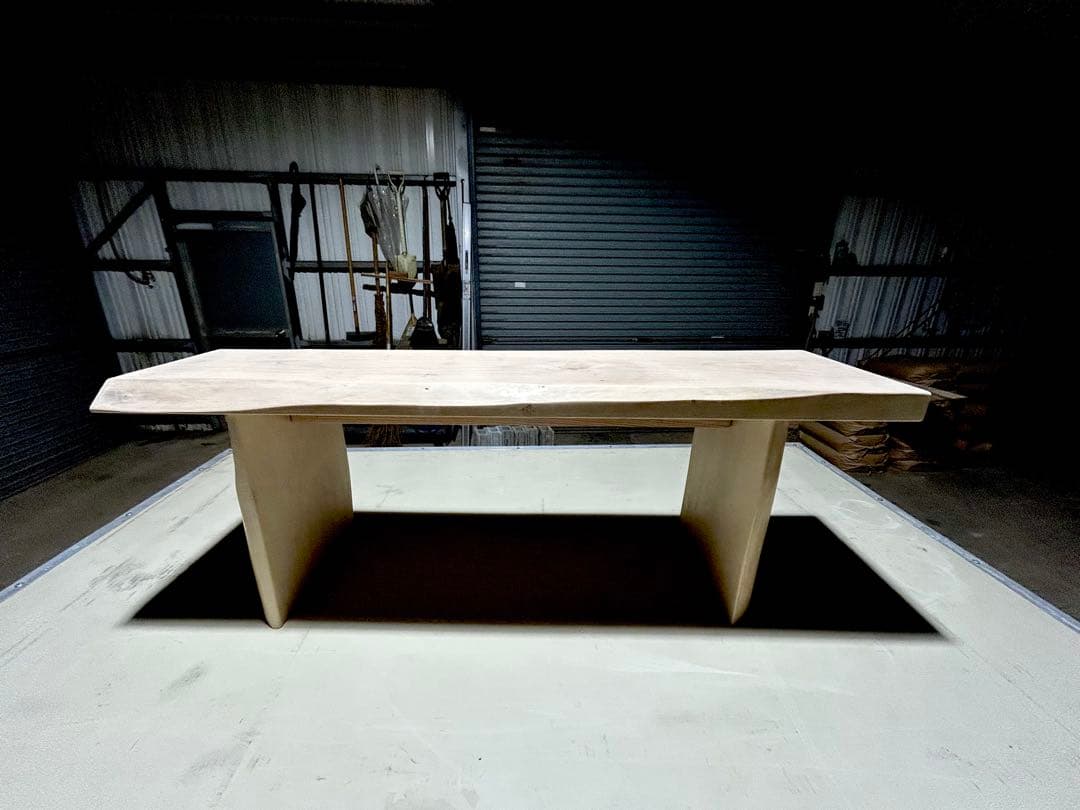 一枚板　イチョウ銀杏ダイニングベンチベンチ　ダイニングテーブルリビング家具長椅子