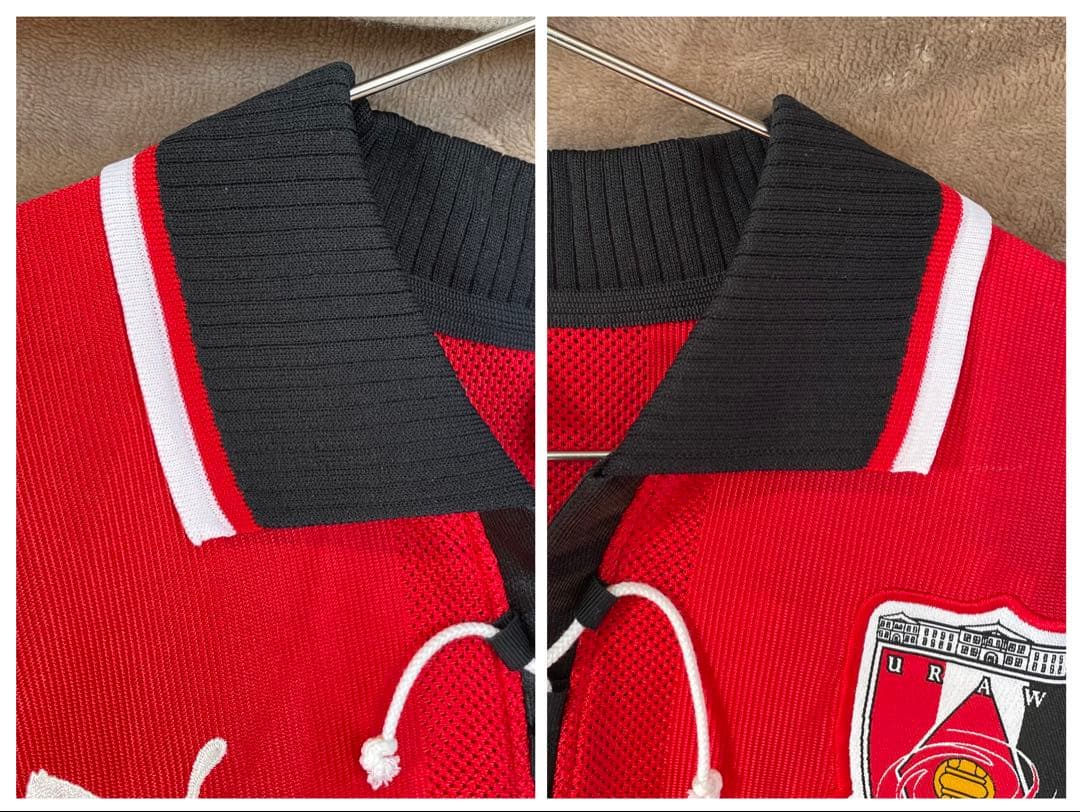 浦和レッズ　2001年ユニフォーム　浦和レッドダイヤモンズ　サイン入り　18番