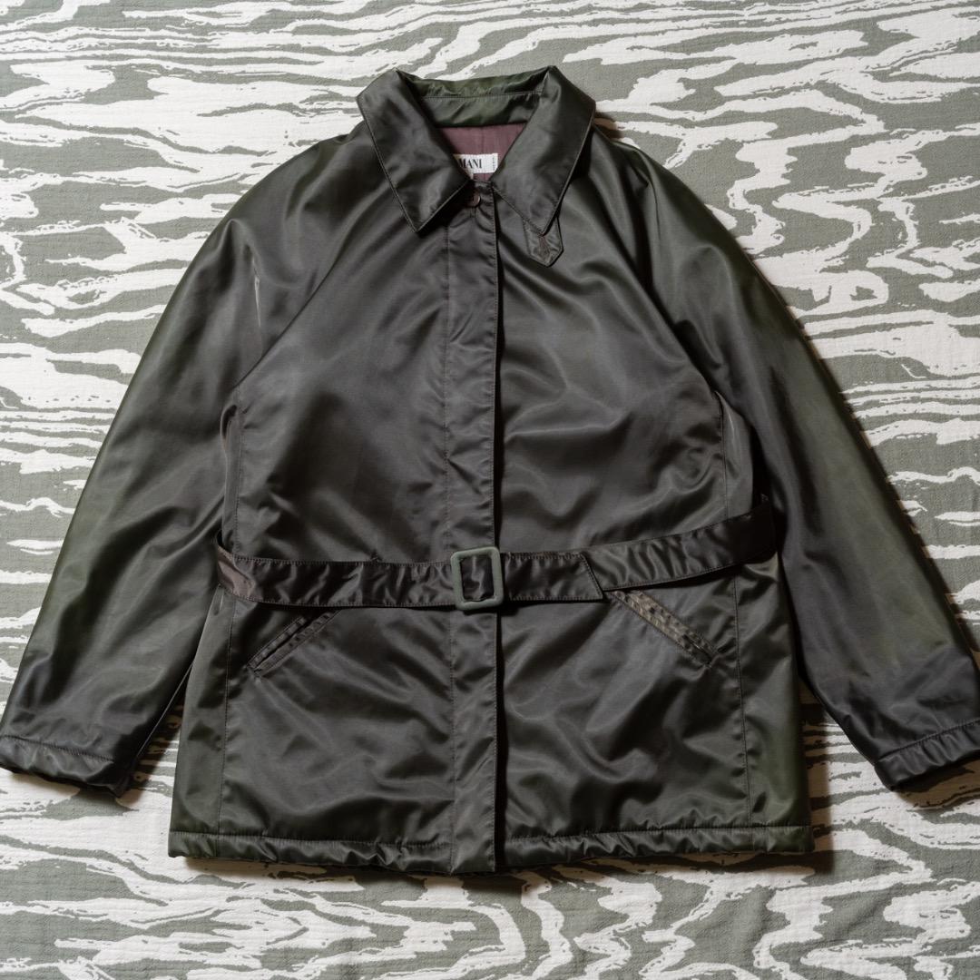 90s MANI by GIORGIO ARMANI 中綿ショートトレンチコート